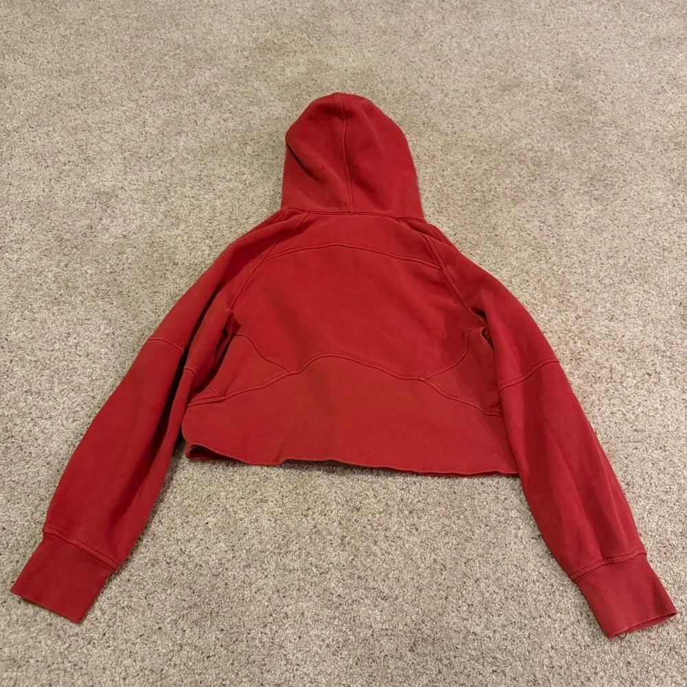 Lululemon Scuba Oversized Full-Zip Hoodie Terra Orange Size XS/S